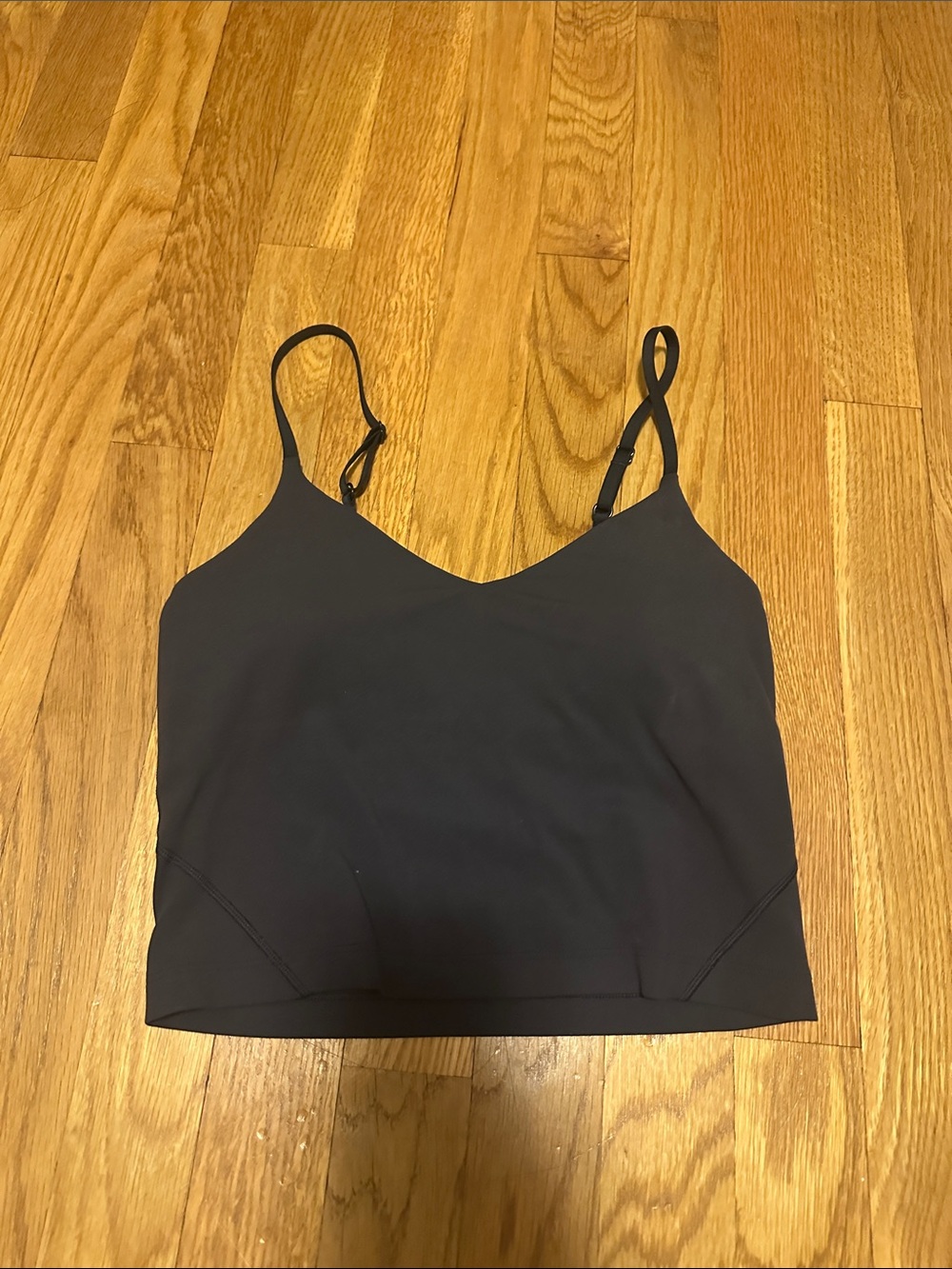 Black purple cropped cami align tank - Women Intimates